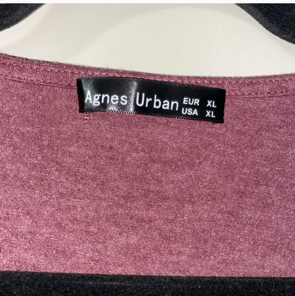 Agnes Urban Mauve Long Sleeve Blouse Size XL NWOT - Picture 4 of 5